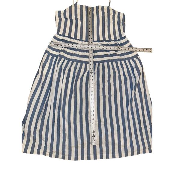 UNIVERSAL THREAD Women Size‎ XXL Blue/White Stripes Spaghetti Straps Maxi Dress - Picture 7 of 10
